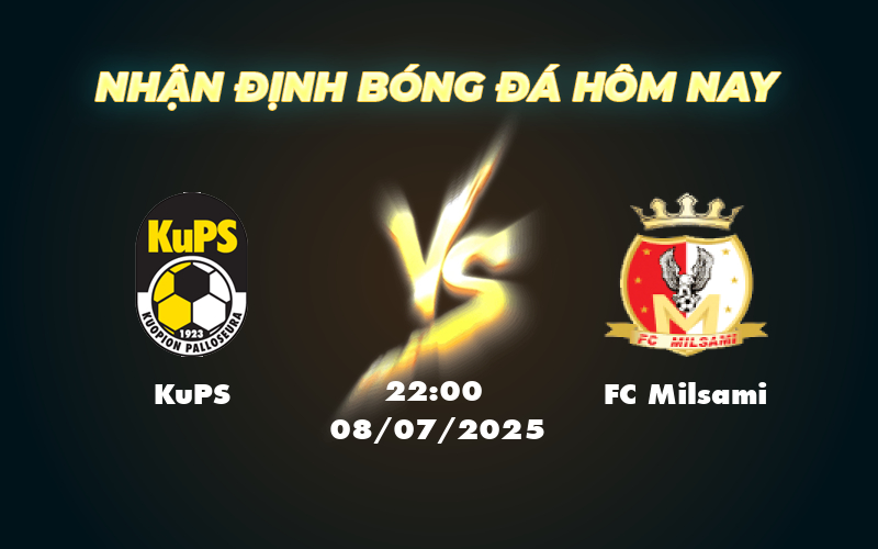 Nhận định KuPS vs FC Milsami Cơ hội cho đại diện KuPS trên sân nhà 1 kups fc milsami 08 07 c1